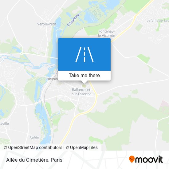 Allée du Cimetière map