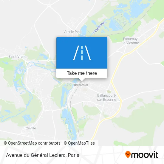 Avenue du Général Leclerc map