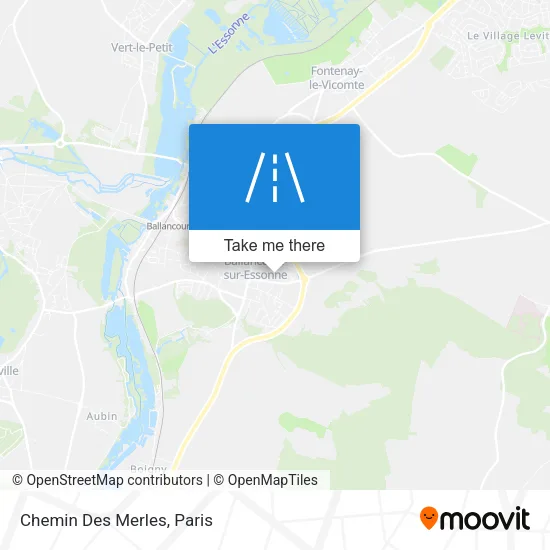 Chemin Des Merles map