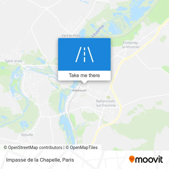 Impasse de la Chapelle map