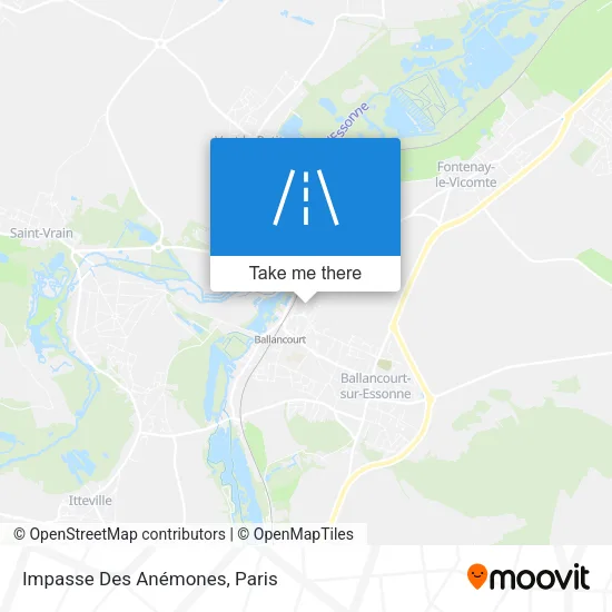 Impasse Des Anémones map