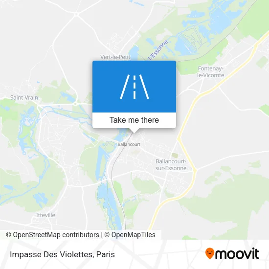 Impasse Des Violettes map