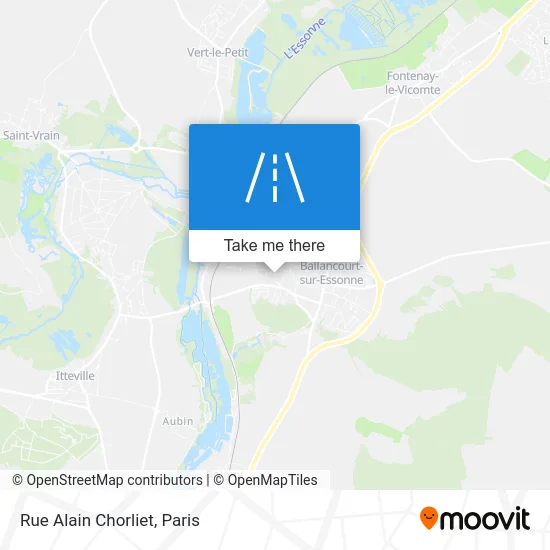 Mapa Rue Alain Chorliet