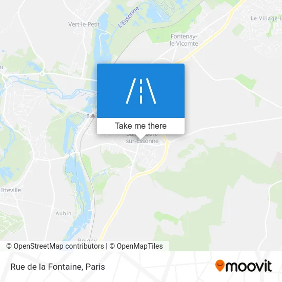 Rue de la Fontaine map
