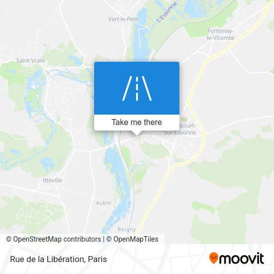 Rue de la Libération map
