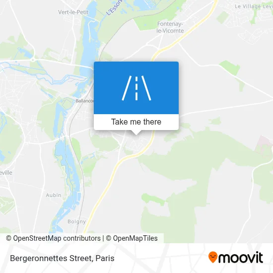 Rue Des Bergeronnettes map