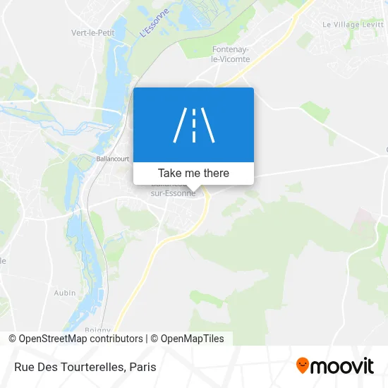 Rue Des Tourterelles map