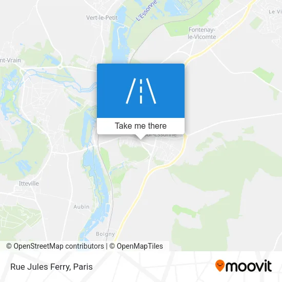Rue Jules Ferry map