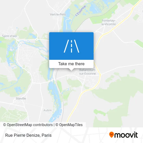 Mapa Rue Pierre Denize