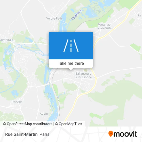 Rue Saint-Martin map