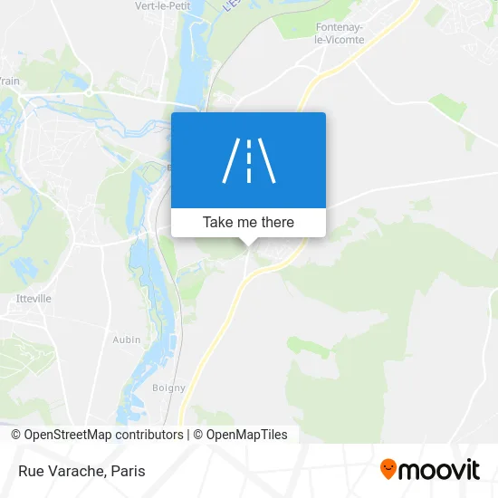 Mapa Rue Varache