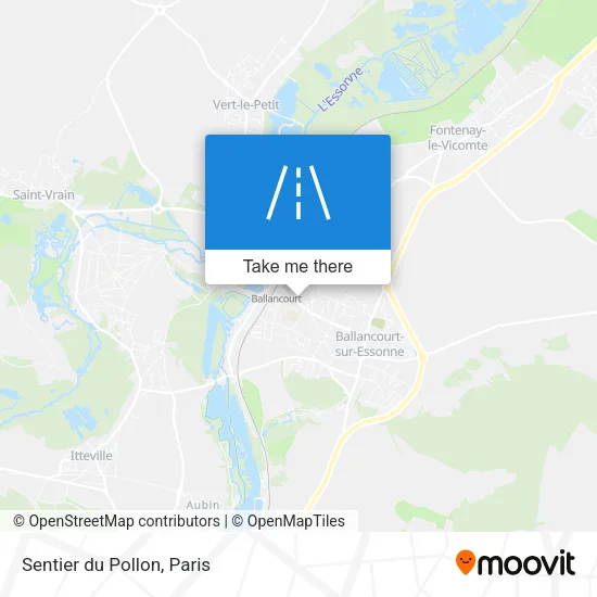 Sentier du Pollon map