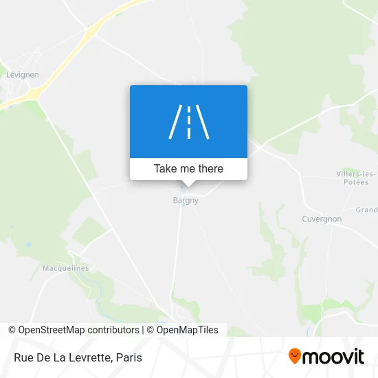 Rue De La Levrette map