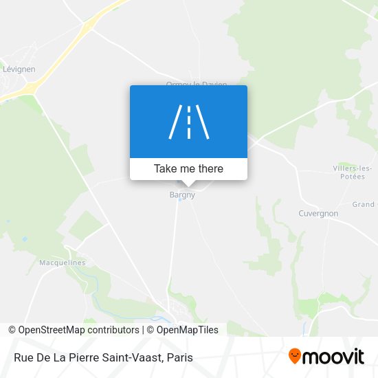 Rue De La Pierre Saint-Vaast map