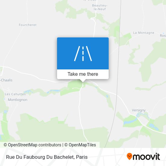 Rue Du Faubourg Du Bachelet map