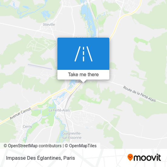 Impasse Des Églantines map