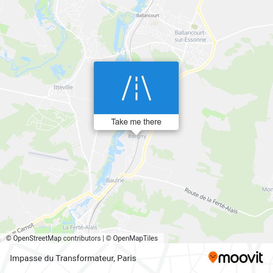Impasse du Transformateur map