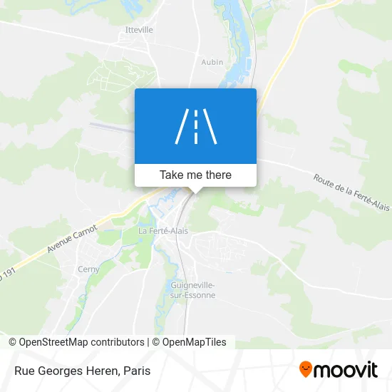 Rue Georges Heren map