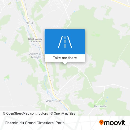 Chemin du Grand Cimetière map