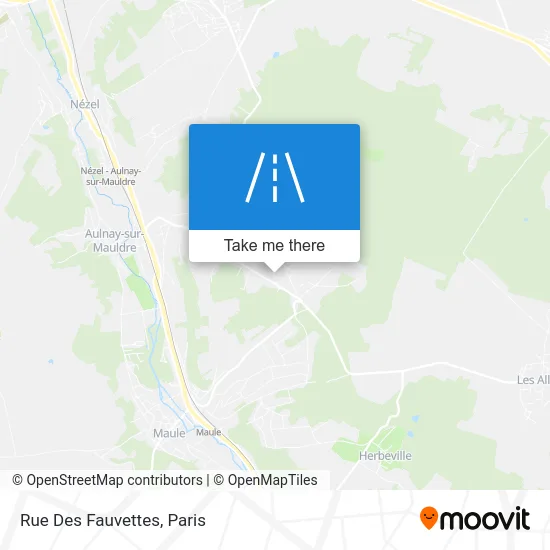 Rue Des Fauvettes map
