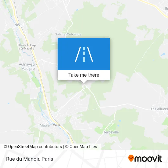 Rue du Manoir map