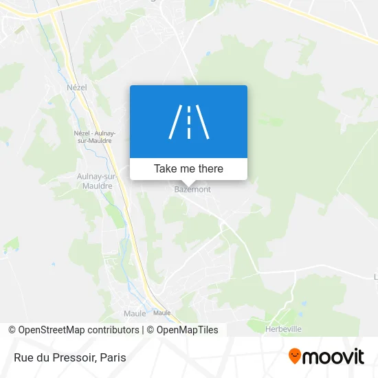 Mapa Rue du Pressoir