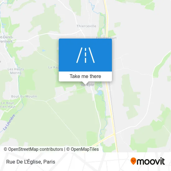 Rue De L'Église map