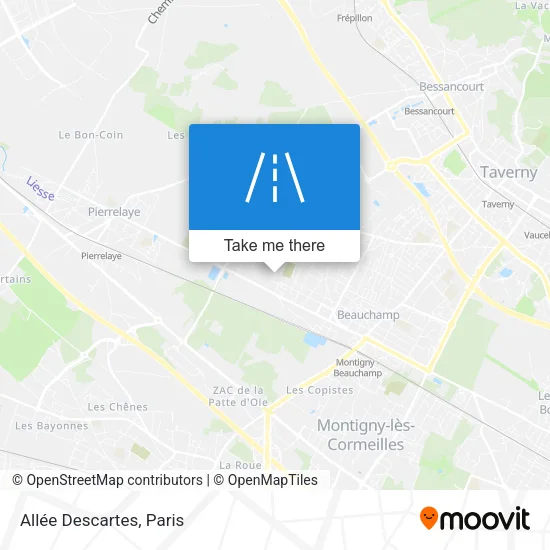 Allée Descartes map