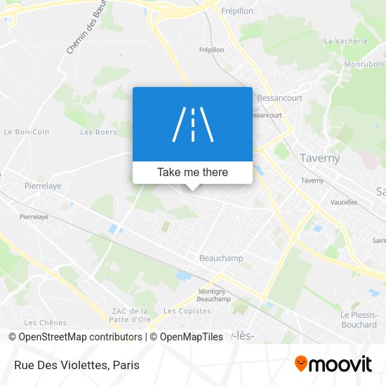 Rue Des Violettes map