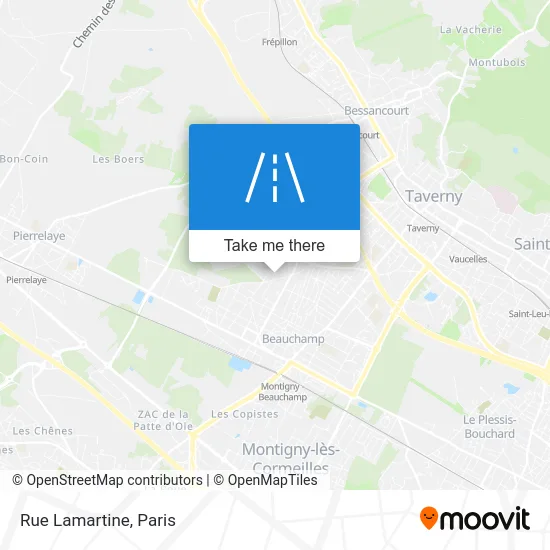 Rue Lamartine map