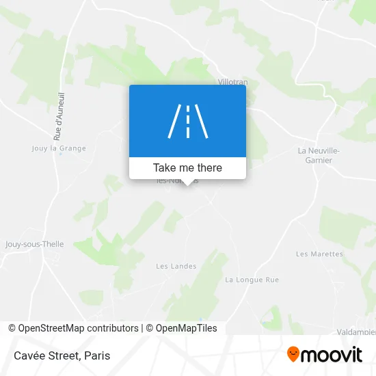 Rue De La Cavée map