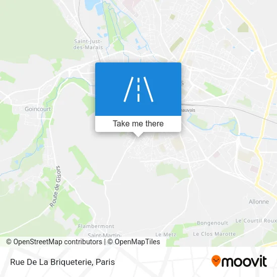 Rue De La Briqueterie map