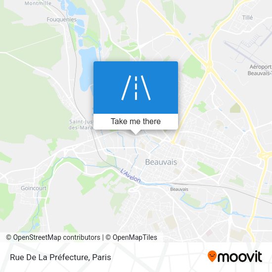 Rue De La Préfecture map