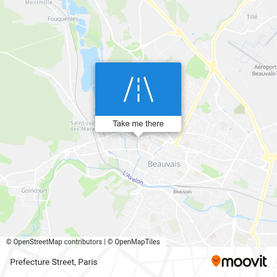 Rue De La Préfecture map