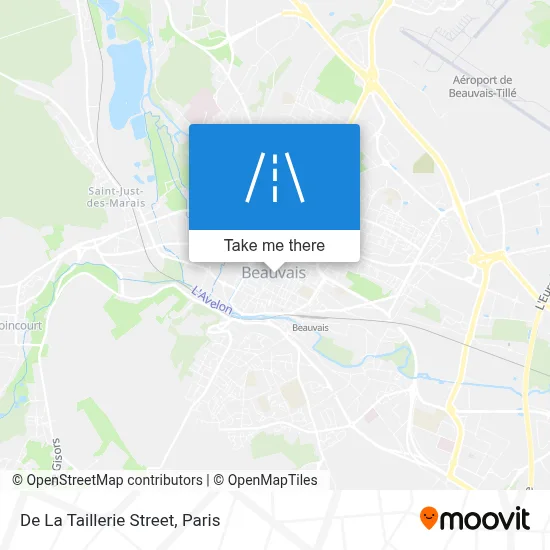 Rue De La Taillerie map