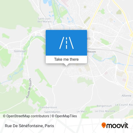 Rue De Sénéfontaine map
