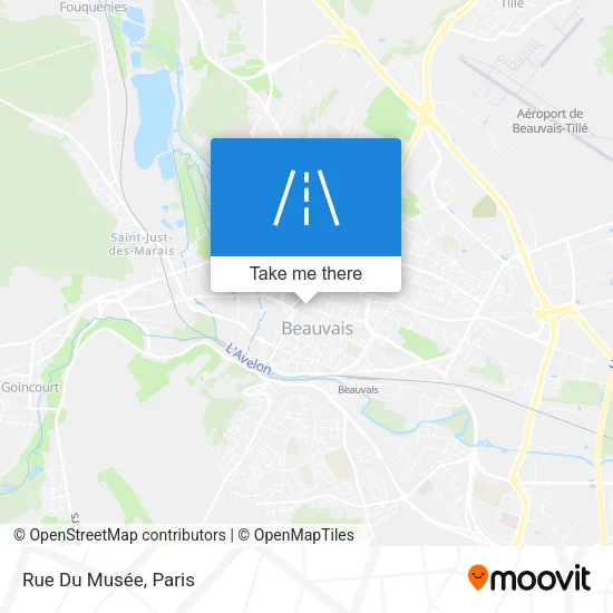 Rue Du Musée map