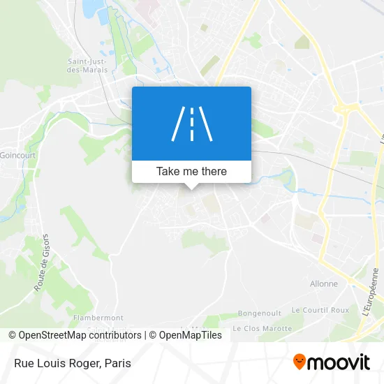 Rue Louis Roger map