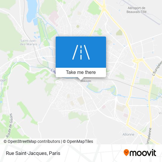 Rue Saint-Jacques map