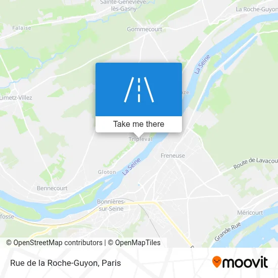 Rue de la Roche-Guyon map