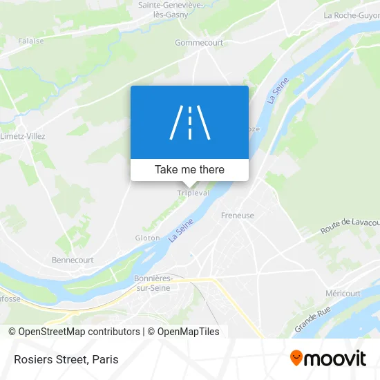 Rue Des Rosiers map