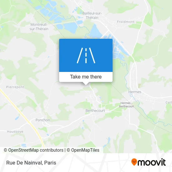 Rue De Nainval map