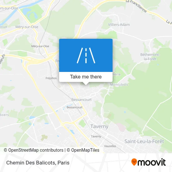 Chemin Des Balicots map