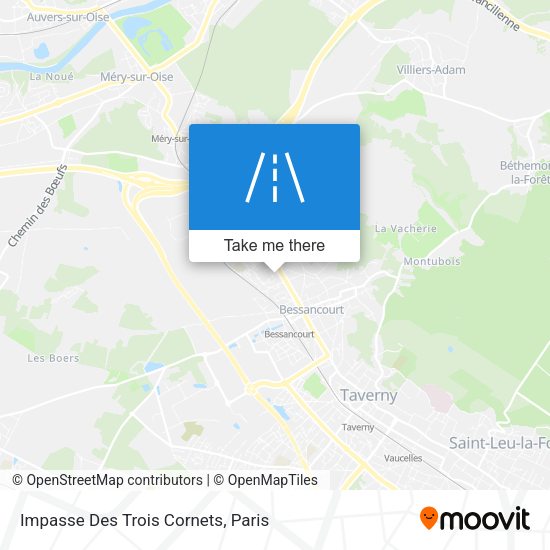 Impasse Des Trois Cornets map