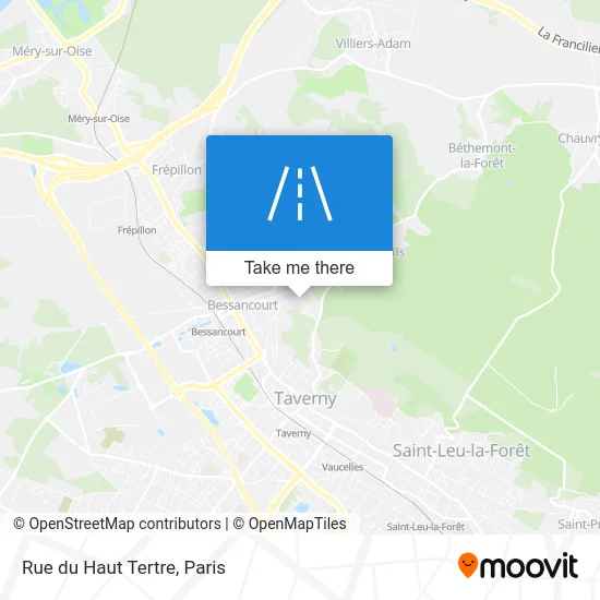 Rue du Haut Tertre map