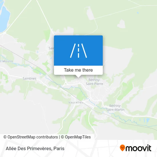 Allée Des Primevères map