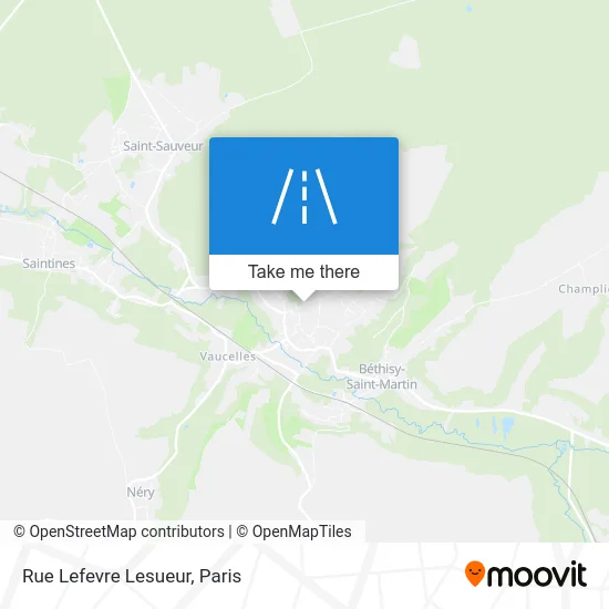 Rue Lefevre Lesueur map