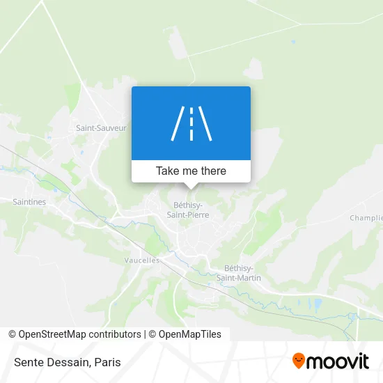 Sente Dessain map