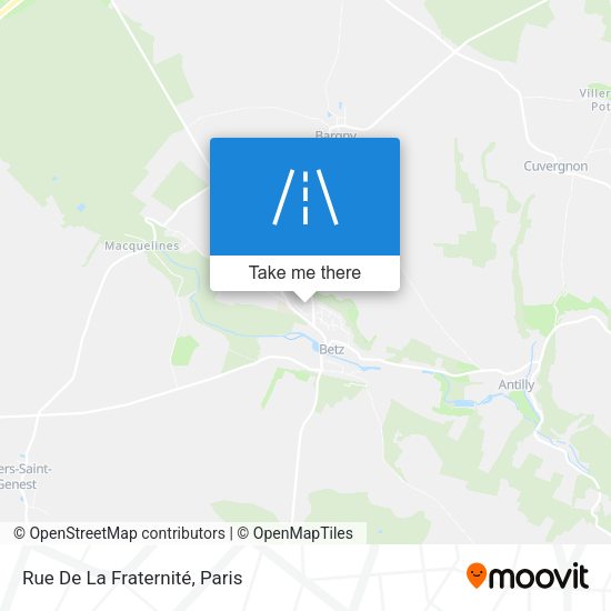 Rue De La Fraternité map