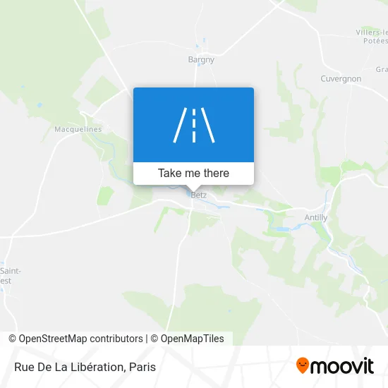 Rue De La Libération map